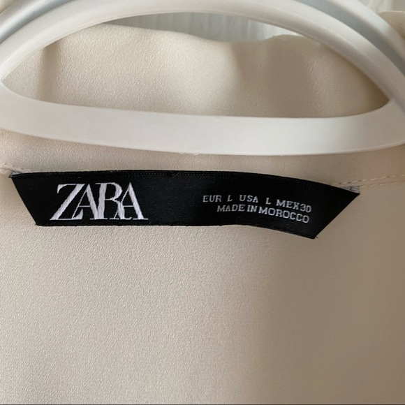 ZARA - Chiffon Button-up Blouse - Picture 5 of 8